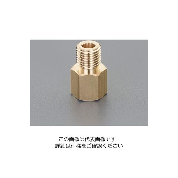 エスコ G1/2”xRc1/2” ねじ変換アダプター EA141AY-263 1セット(10個)（直送品）