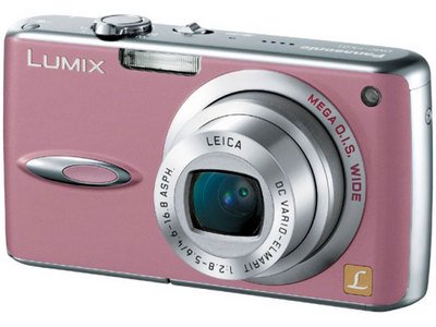 パナソニック 6メガ/広角28mm LUMIX DMC-FX01-P(ピンク)【!中古品!】