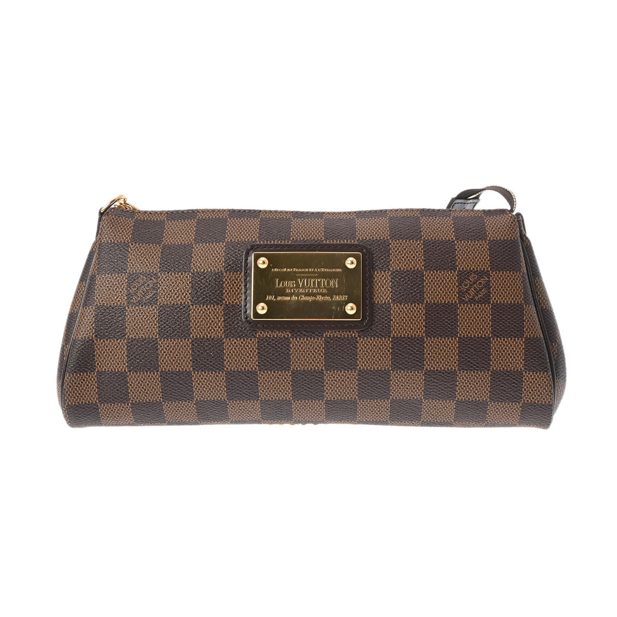 LOUIS VUITTON ルイヴィトン ダミエ エヴァ 2WAY ブラウン N55213 レディース ダミエキャンバス ショルダーバッグ Aランク 中古 