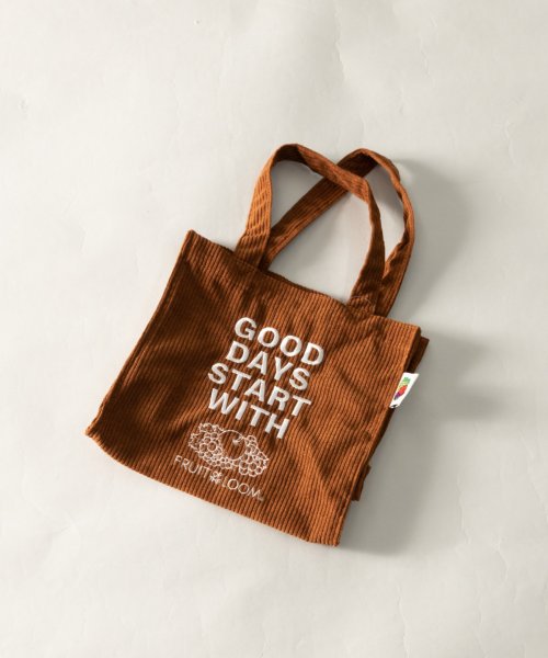 FRUIT OF THE LOOM FTL CORDUROY MINI TOTE BAG