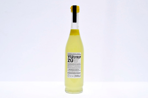 無添加・無香料　Yuzu drink（Concentrated）柚子ジュース