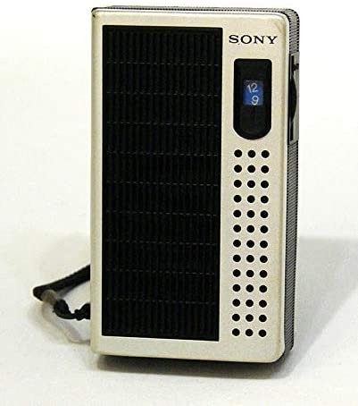 SONY ソニー TR-3500(黒) AM専用 高感度ポケッタブルラジオ 6石トランジスター【中古品】