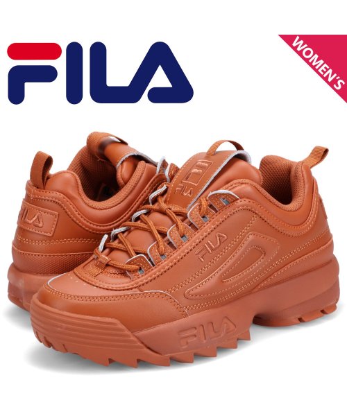 FILA フィラ スニーカー ディスラプター2 プレミアム レディース 厚底 DISRUPTOR 2 PREMIUM ブラウン 5XM01807