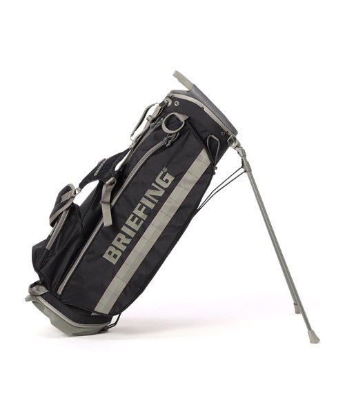 ブリーフィング ゴルフ キャディバッグ ゴルフバッグ 9.5型 5分割 ミルコレクション ウルフグレー BRIEFING GOLF CR－4 BRG223D24