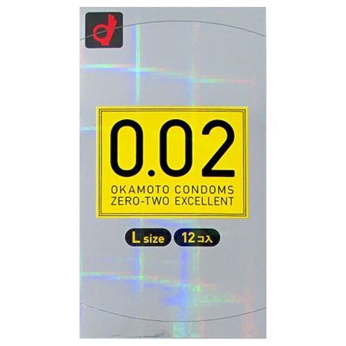 オカモト（okamoto） うすさ均一 0.02EX Lサイズ (12個) 【医療機器】