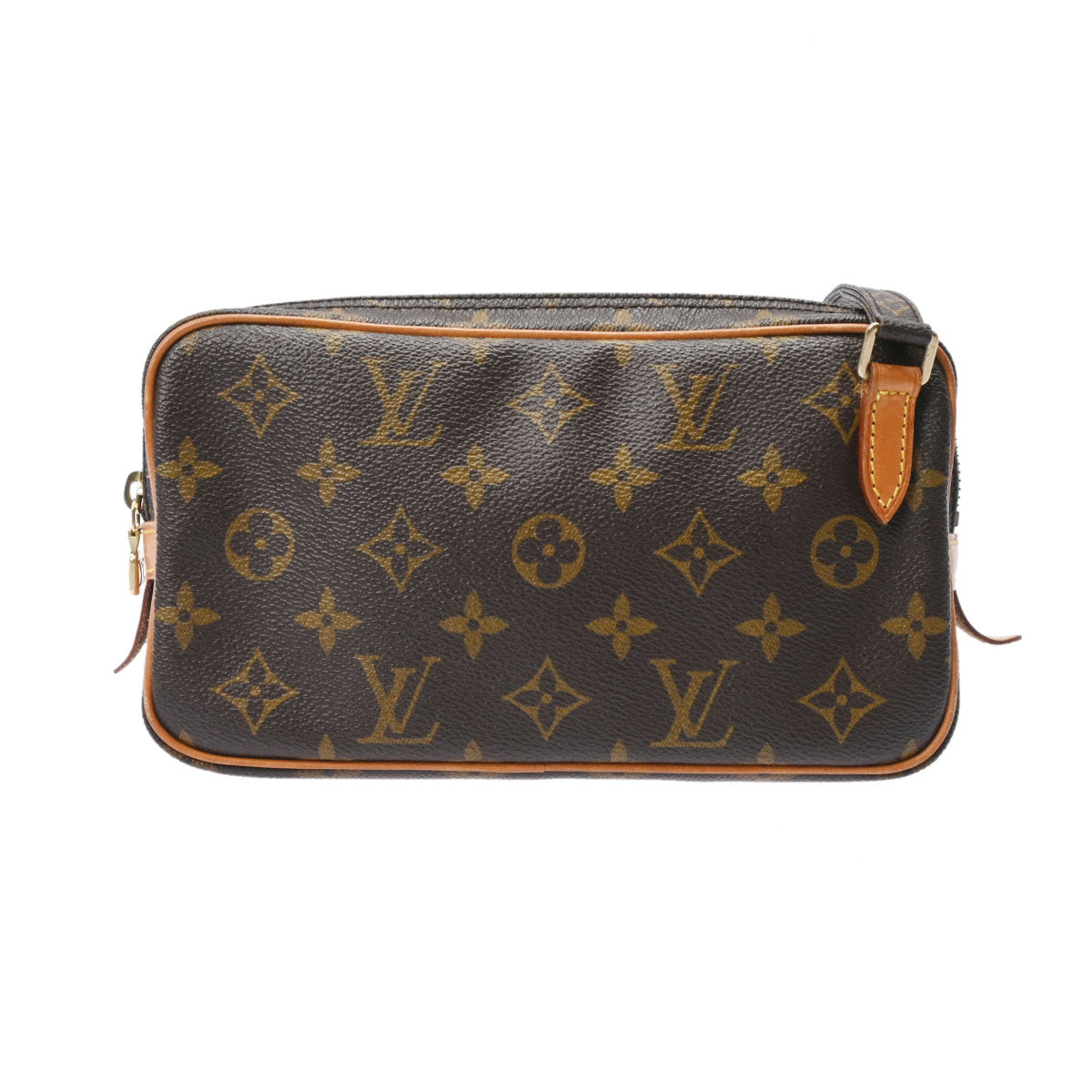 LOUIS VUITTON ルイヴィトン モノグラム マルリーバンドリエール ブラウン M51828 レディース モノグラムキャンバス ショルダーバッグ ABランク 中古 