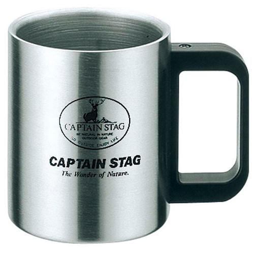 CAPTAIN STAG M-7328 キャプテンスタッグ フリーダム ダブルステンマグカップ300mL