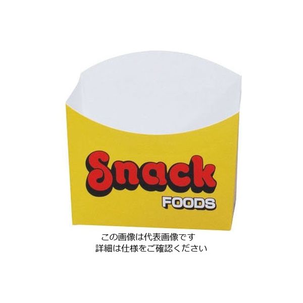 水野産業 スナックカートン（500枚入） 小 01386 1ケース（500枚） 62-6539-54（直送品）