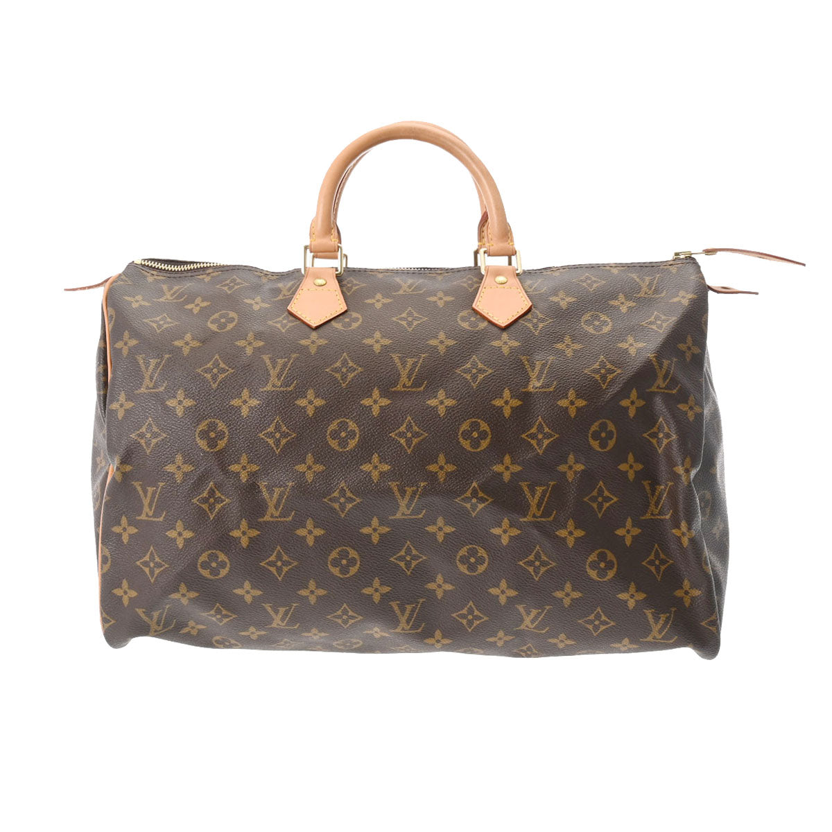 LOUIS VUITTON ルイヴィトン モノグラム スピーディ 40 ブラウン M41522 レディース モノグラムキャンバス ハンドバッグ ABランク 中古 