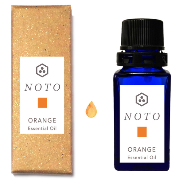 NOTO オレンジ精油10ml　ジューシーでフレッシュなブラジル産 エッセンシャルオイルディフューザー芳香浴アロマオイル