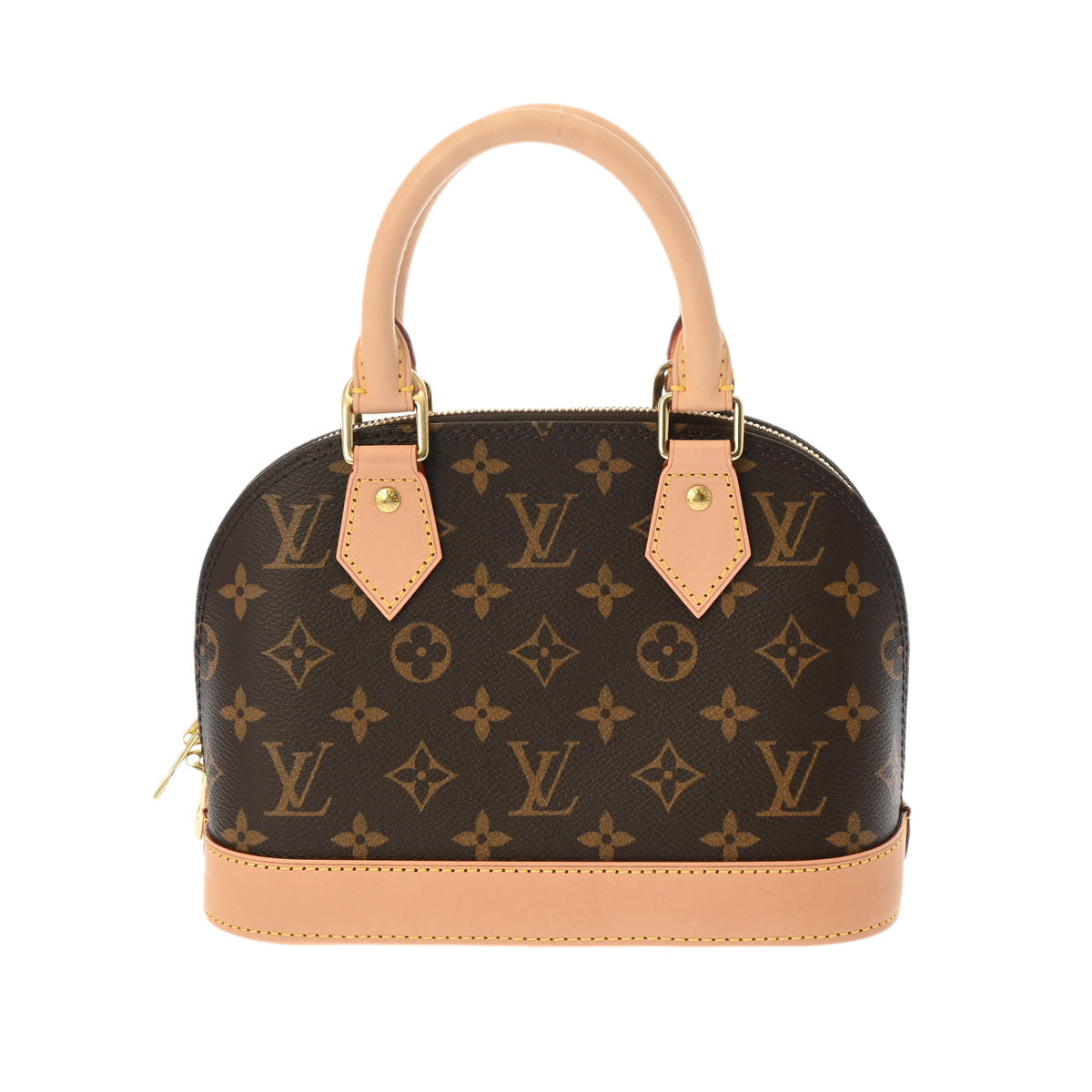 LOUIS VUITTON ルイヴィトン モノグラム アルマ BB 2WAY ブラウン M53152 レディース モノグラムキャンバス ハンドバッグ Aランク 中古 