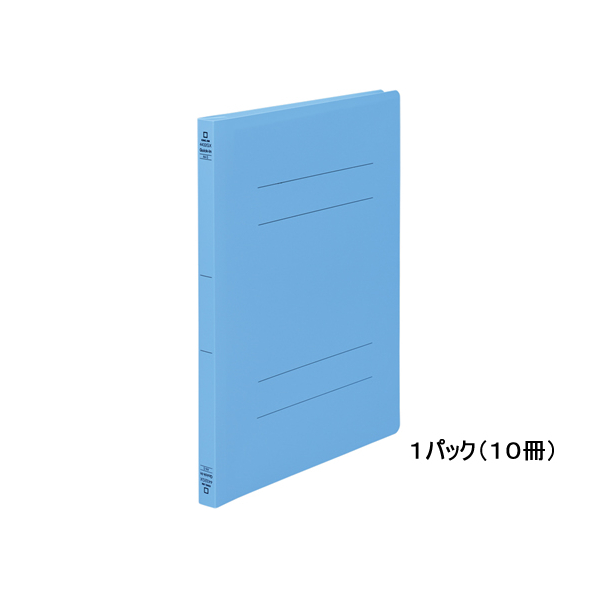 キングジム フラットファイル クイックイン〈PP〉GX A4タテ 青 10冊 1パック(10冊) F935479-4432GXｱｵ