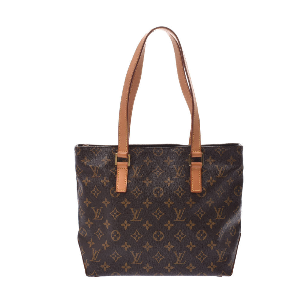 LOUIS VUITTON ルイヴィトン モノグラム カバ・ピアノ ハンドバッグ ブラウン M51148 ユニセックス トートバッグ Bランク 中古 