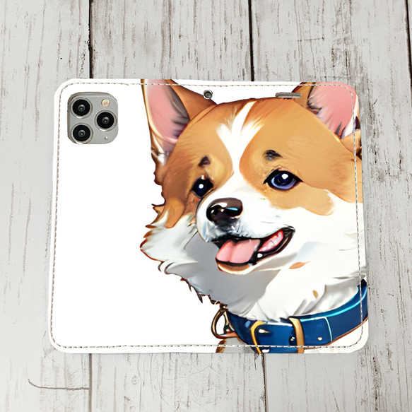 iphoneケース4-3-43 iphone 手帳 犬・イヌ・ワンちゃん 箱11 かわいい アイフォン iface