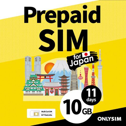 ベネフィットジャパン BJYASIM10GB11 プリペイドデータSIM 10GB 11日