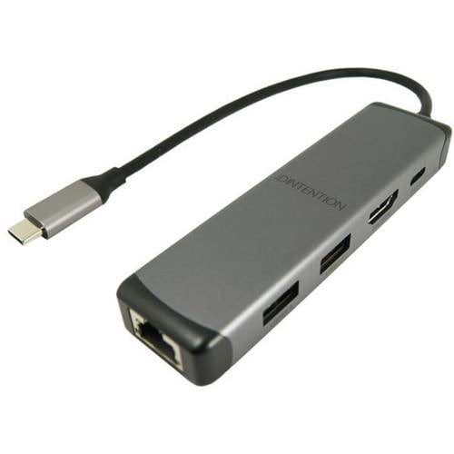 Dadandall DDPRUC0001SG USB Type-C コンパクトドッキングステーション スペースグレイ