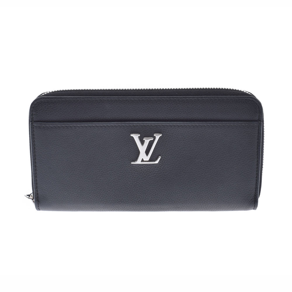 LOUIS VUITTON ルイヴィトン ジッピーロックミー ノワール（黒） M62622 ユニセックス レザー 長財布 Aランク 中古 