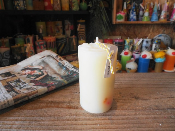 candle　円柱wide6ｃｍ　ｄ3900