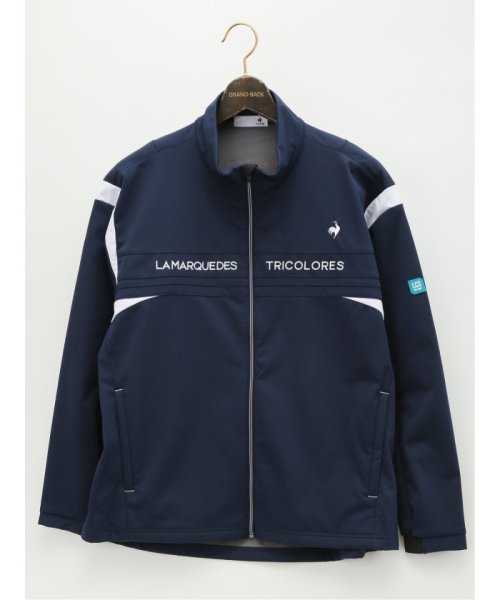 【大きいサイズ】ルコックスポルティフ ゴルフ/le coq sportif GOLF ボンディング フルジップスタンドアウター メンズ アウター カットソー カ