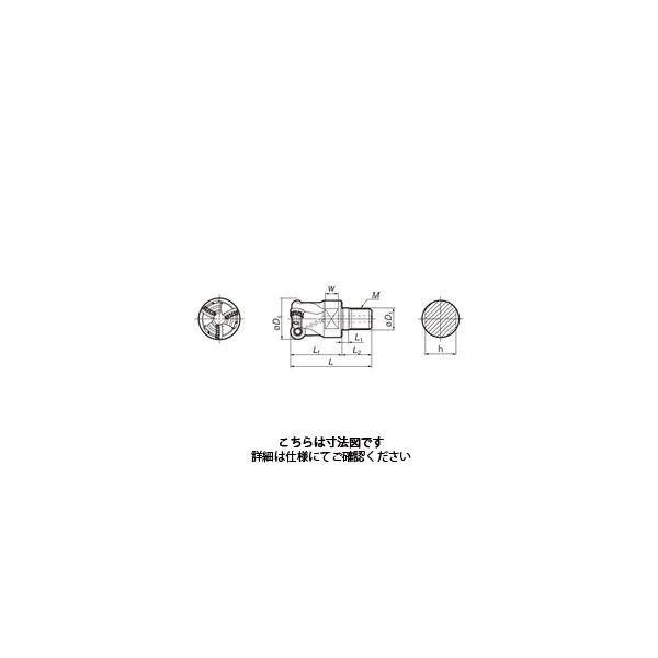 住友電工ハードメタル　ヘッド（SEC-ウェーブラジアスミルRSX（F））