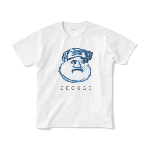 【特集掲載】“GEORGE”  大人  Tシャツ　ホワイト　白