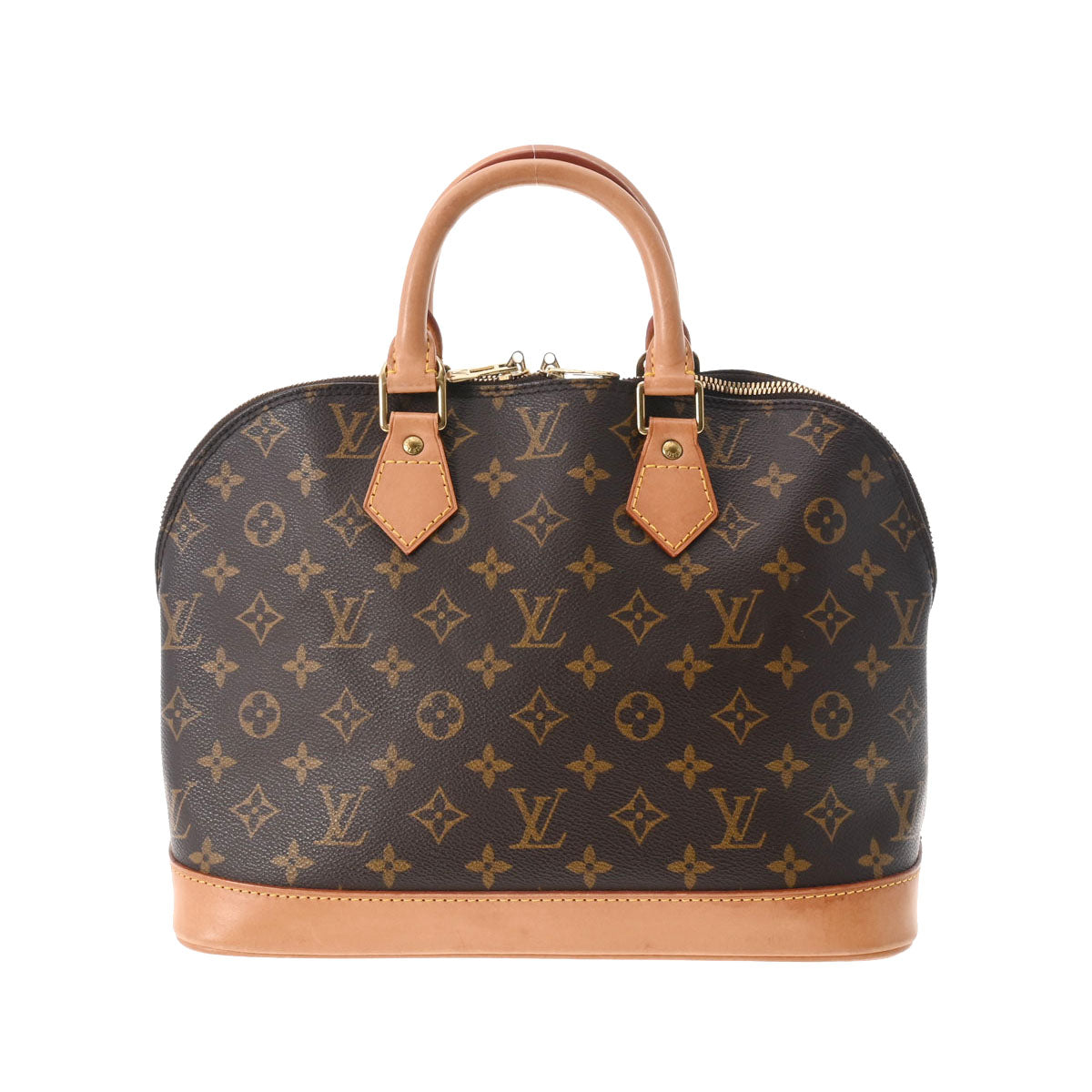 LOUIS VUITTON ルイヴィトン モノグラム アルマ 旧型 ブラウン M51130 レディース モノグラムキャンバス ハンドバッグ Bランク 中古 