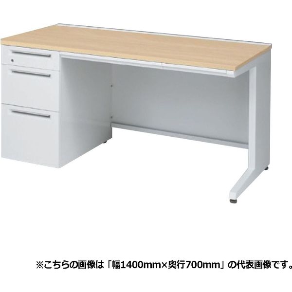 オカムラ アドバンス 片袖机 3段(B5)  引出し付 標準  幅1600×奥行600×高さ720mm 3V1PCF