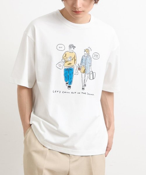 【イラストレーターコラボ】フロントプリントTシャツ