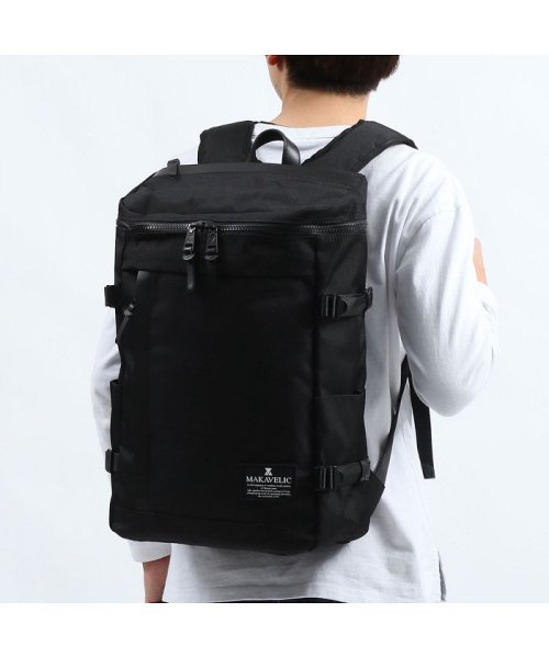 マキャベリック リュック MAKAVELIC バックパック CHASE RECTANGLE DAYPACK A4 B4 25L 大容量 3106－10121