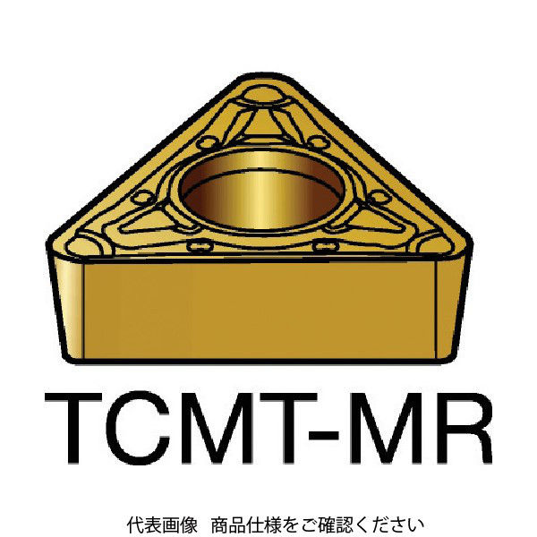 サンドビック コロターン107 旋削用ポジ・チップ TCMT 22 04 12-MR 2035 610-6854（直送品）