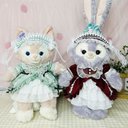 50cmステラルー コスチューム ぬいぐるみ服 宮殿の衣装 ワンピース レースプリンセスドレス 40cmリーナベル 30cm レナ・ベア服 sサイズ共通 着せ替え服