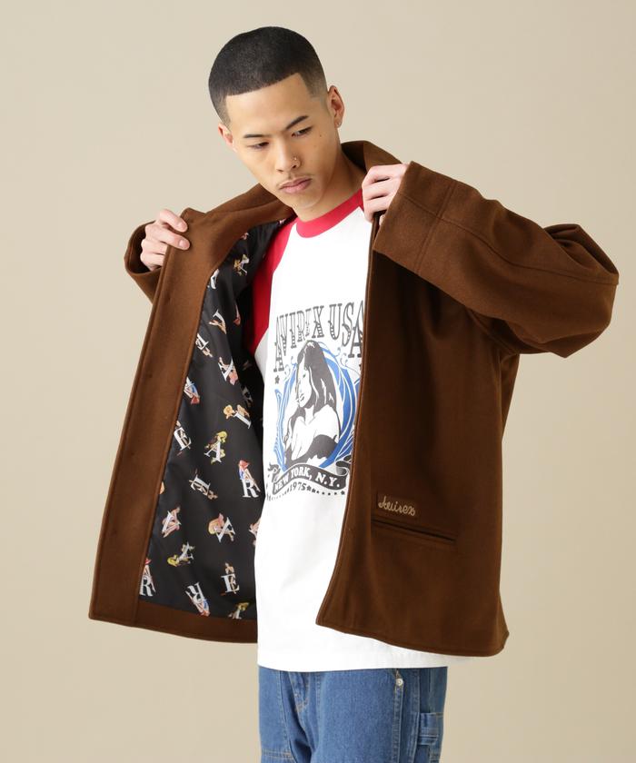 AVIREX/《WEB限定》WOOL CAR COAT / ウール カーコート