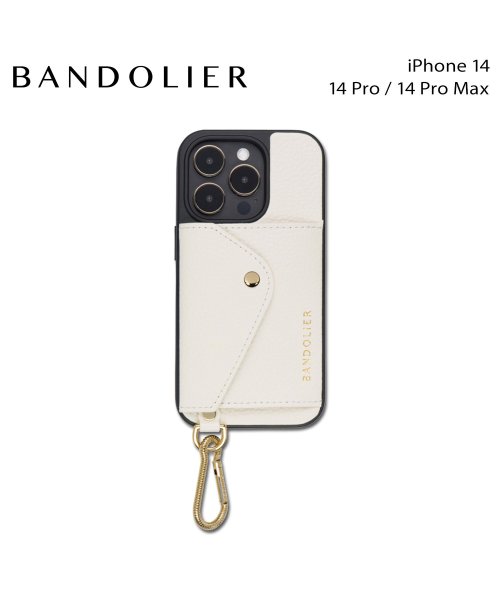 BANDOLIER バンドリヤー iPhone 14 14Pro iPhone 14 Pro Max スマホケース 携帯 アイフォン キーホルダー キーリング