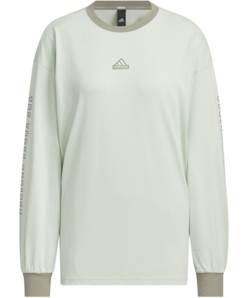 adidas アディダス W WORD LS Tシャツ JSY07