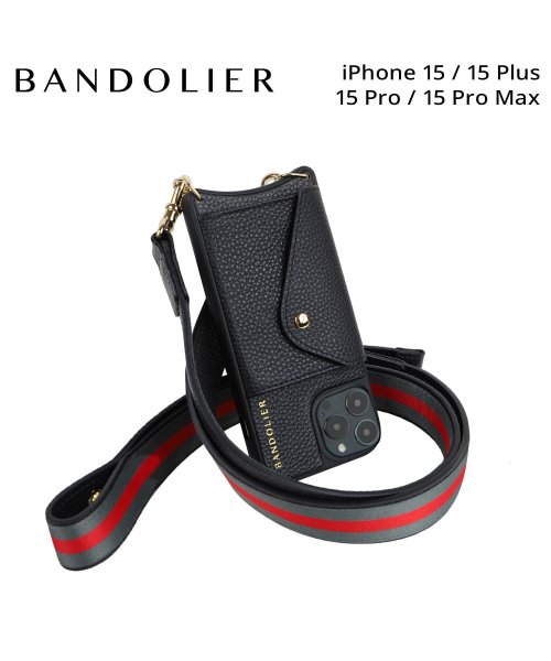 BANDOLIER バンドリヤー iPhone15 15Pro iPhone 15 Pro Max iPhone 15 Plus スマホケース スマホショルダ