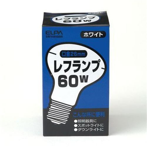 ELPA 60WERF110V60W レフ球