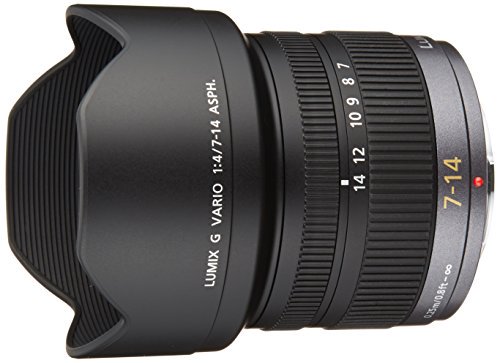 Panasonic マイクロフォーサーズ用  7-14mm F4.0 広角ズーム G VARIO ASPH. H-F007014【中古品】