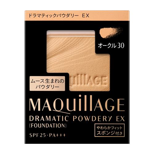 資生堂（SHISEIDO） マキアージュ ドラマティックパウダリー EX オークル30 （レフィル） 濃いめ (9.3g)