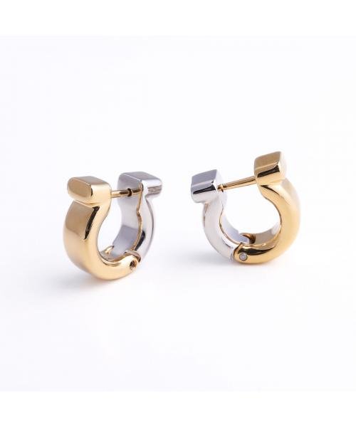 SALVATORE FERRAGAMO ピアス EAR GANFUT P 76 0583