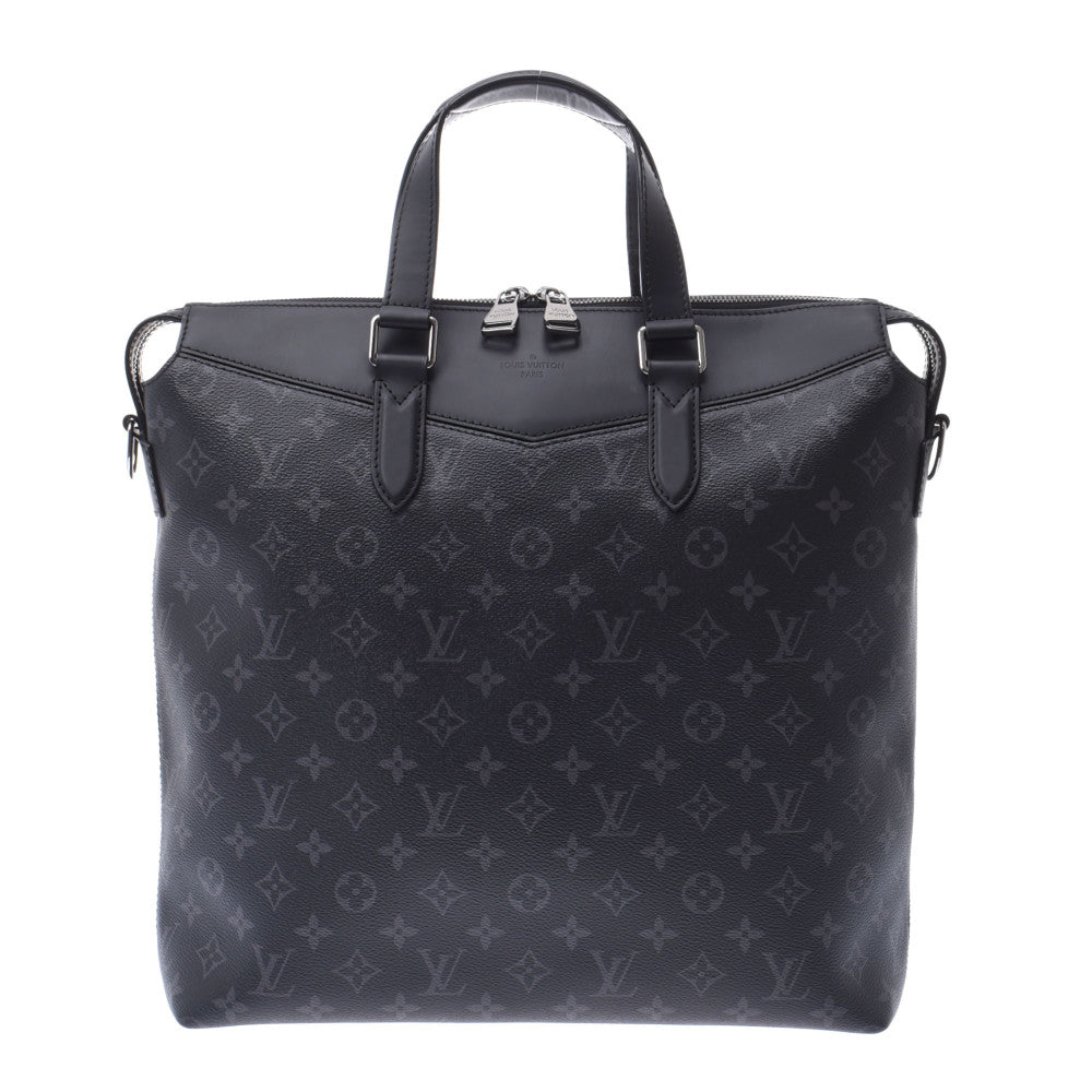 LOUIS VUITTON ルイヴィトン モノグラム エクリプス エクスプローラー 2WAY 黒 M40567 メンズ モノグラムエクリプスキャンバス ハンドバッグ Aランク 中古 