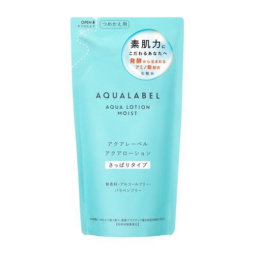 資生堂 アクアレーベル アクアウエルネス アクアローション さっぱり つめかえ用 (180mL)