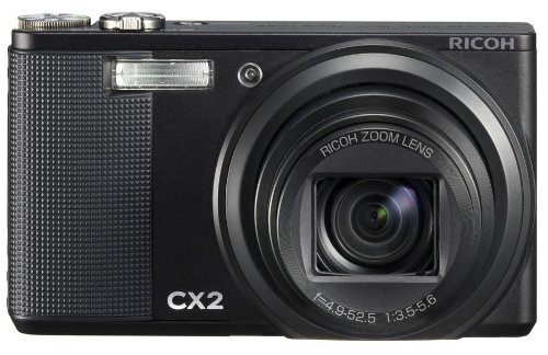 RICOH デジタルカメラ CX2 ブラック CX2BK【!中古品!】