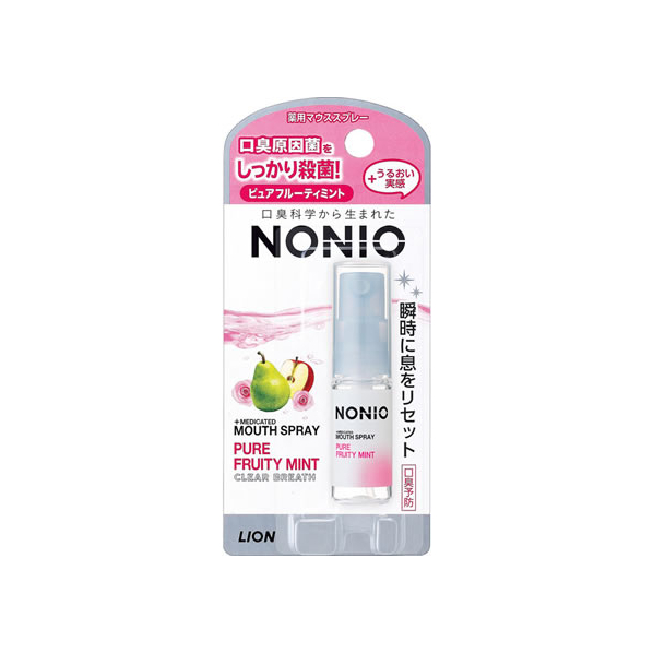 ライオン NONIO マウススプレー ピュアフルーティミント 5mL F371583