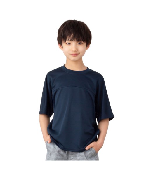 NAVY ネイビー ドライメッシュTシャツ N23－3－22016