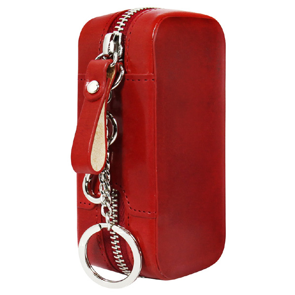 HANSMARE iQOS ITALIAN LEATHER CASE レッド HAN10041