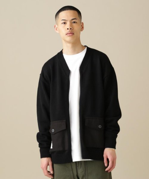 《WEB&DEPOT限定》COTTON COMMAND CARDIGAN / コットン コマンド カーディガン