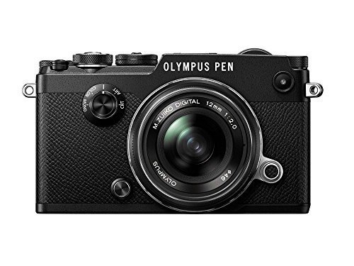 OLYMPUS ミラーレス一眼 PEN-F 12mm F2.0LK BLK【中古品】