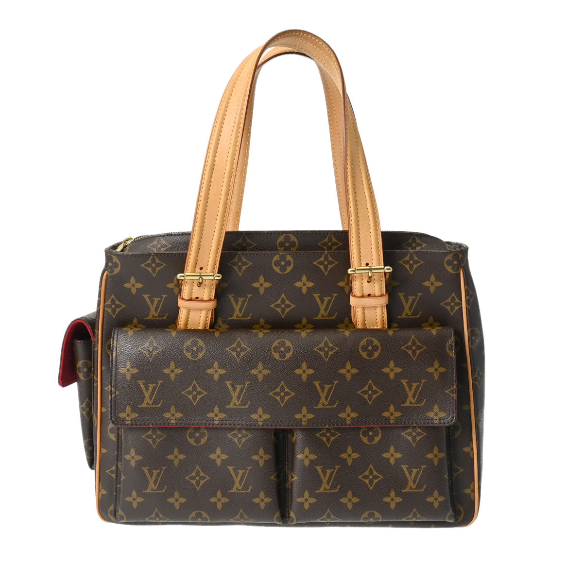 LOUIS VUITTON ルイヴィトン モノグラム ミュルティプリシテ  ブラウン M51162 レディース モノグラムキャンバス ハンドバッグ ABランク 中古 