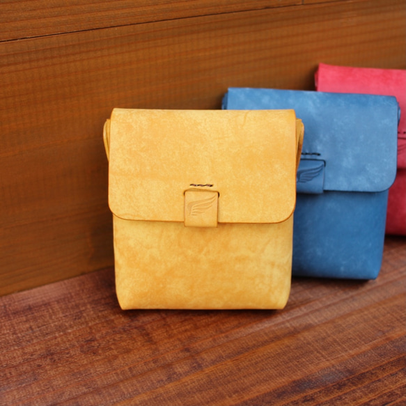 iQOSケース Square Pueblo berry Yellow