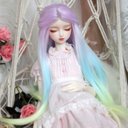 BJD 1/3 1/4  1/6人形 ドール用ウィッグ カツラ 耐熱 ハンドメイドzxww-20